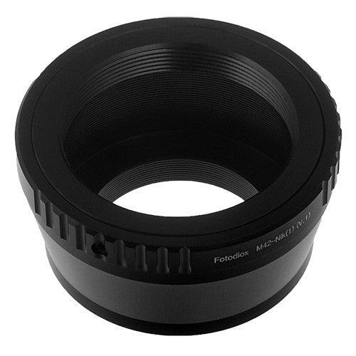 Fotodiox Lens Adapter - Compatible with M42 (Type 1) Screw Mount SLR Lenses to Nikon 1-Series Mirrorless Cameras