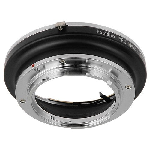 Fotodiox Pro Lens Mount Adapter - Mamiya 645 (M645) Mount Lenses to Sony Alpha A-Mount (and Minolta AF) Mount SLR Camera Body