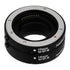 Fotodiox Pro Automatic Macro Extension Tube Set for Canon EOS M (EF-M) Mount Mirrorless Cameras for Extreme Close-up Photography