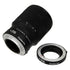Fotodiox Pro Automatic Macro Extension Tube Set for Sony Alpha E-Mount Mirrorless Cameras for Extreme Close-up Photography