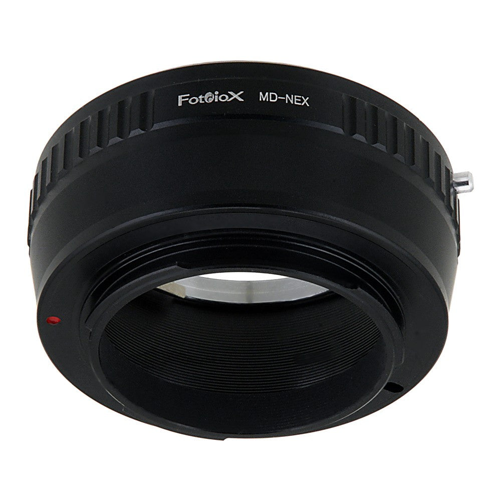 Fotodiox Lens Mount Adapter - Minolta Rokkor (SR / MD / MC) SLR Lens to Sony Alpha E-Mount Mirrorless Camera Body