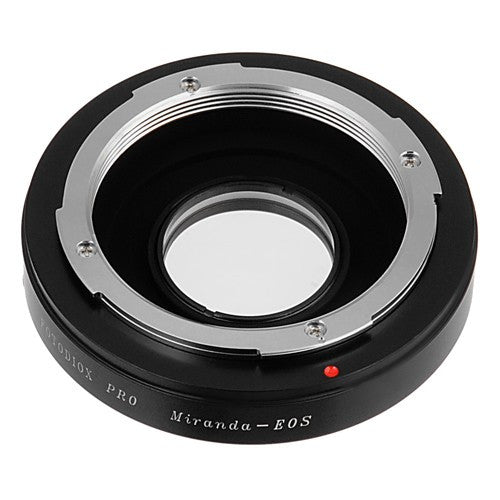 Fotodiox Pro Lens Mount Adapter - Miranda (MIR) SLR Lens to Canon EOS (EF, EF-S) Mount SLR Camera Body