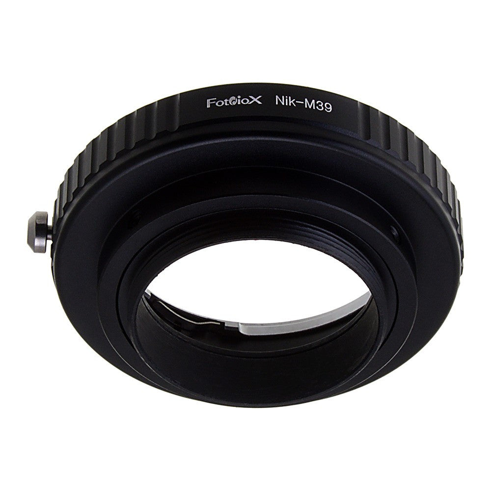 Fotodiox Lens Adapter - Compatible with Nikon F Mount D/SLR Lenses to M39 Screw Mount System Cameras