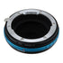 Fotodiox Pro Lens Adapter - Compatible with Nikon Nikkor F Mount G-Type D/SLR Lenses to C-Mount (1" Screw Mount) Cine & CCTV Cameras with Built-In Aperture Control Dial