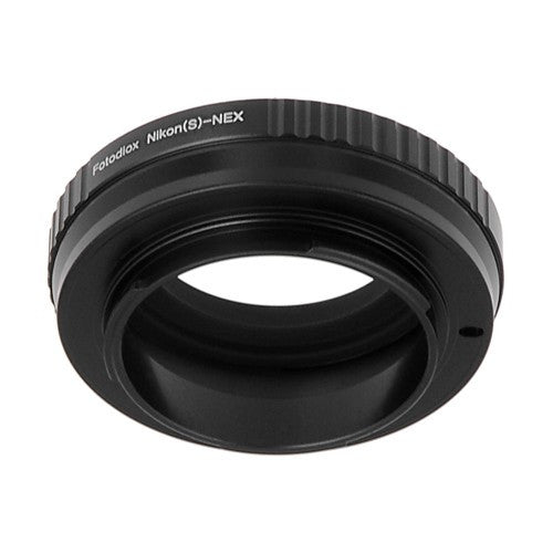 Fotodiox Lens Mount Adapter - Nikon Nikkor S Rangefinder Lens to Sony Alpha E-Mount Mirrorless Camera Body