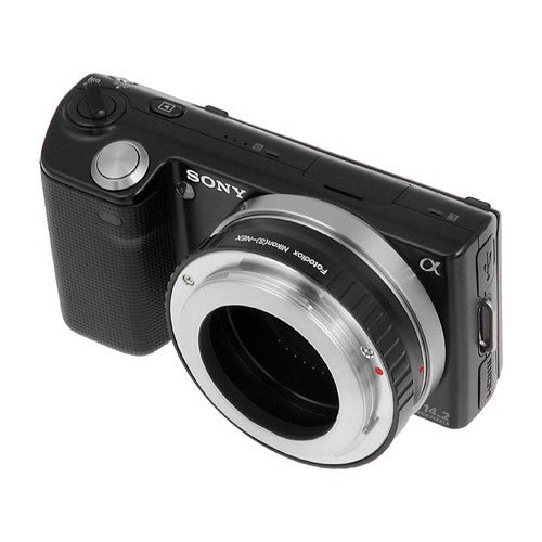 Fotodiox Lens Mount Adapter - Nikon Nikkor S Rangefinder Lens to Sony Alpha E-Mount Mirrorless Camera Body