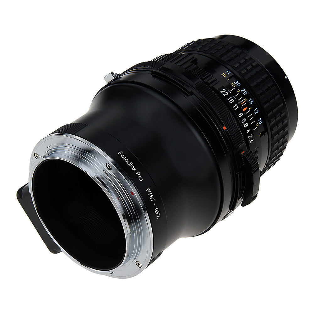 Fotodiox Pro Lens Adapter - Compatible with Pentax 6x7 (P67, PK67) Mount Lenses to Fujifilm G-Mount Digital Camera Body
