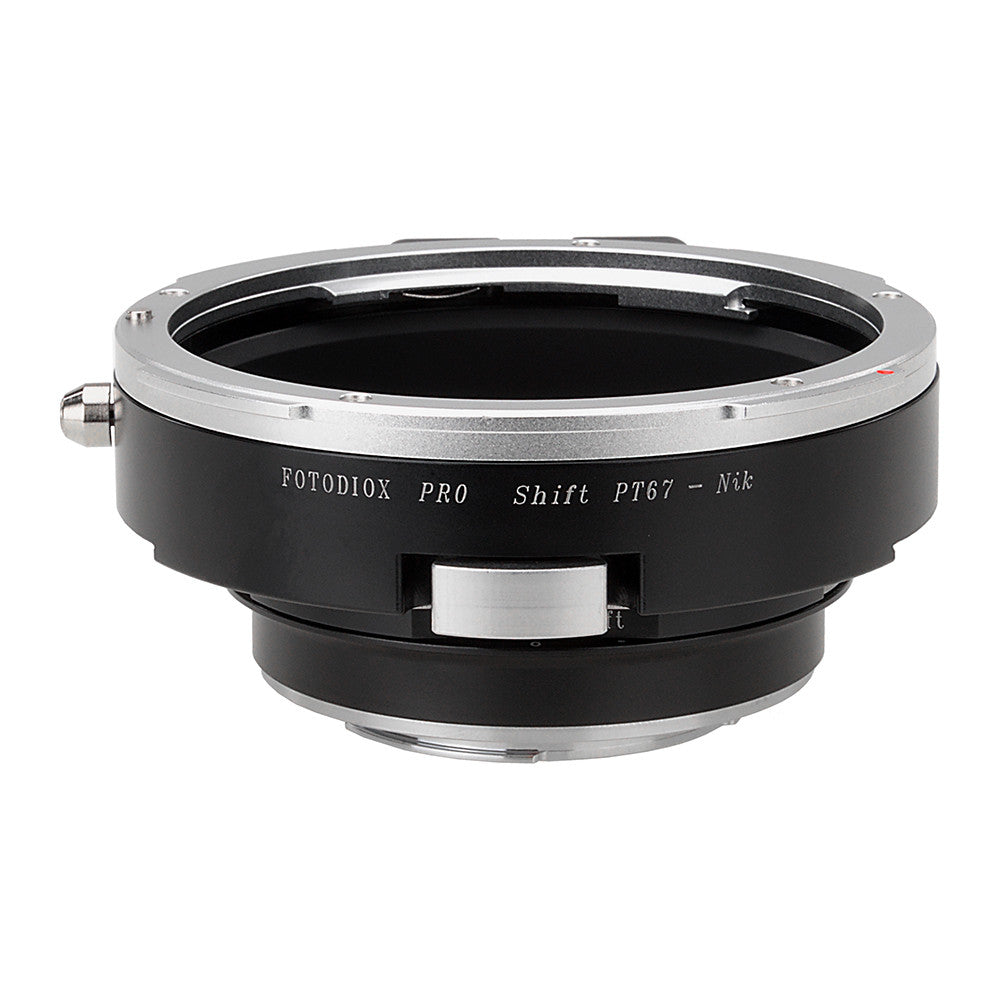 Fotodiox Pro Lens Mount Shift Adapter - Pentax 6x7 (P67, PK67) Mount SLR Lens to Nikon F Mount SLR Camera Body