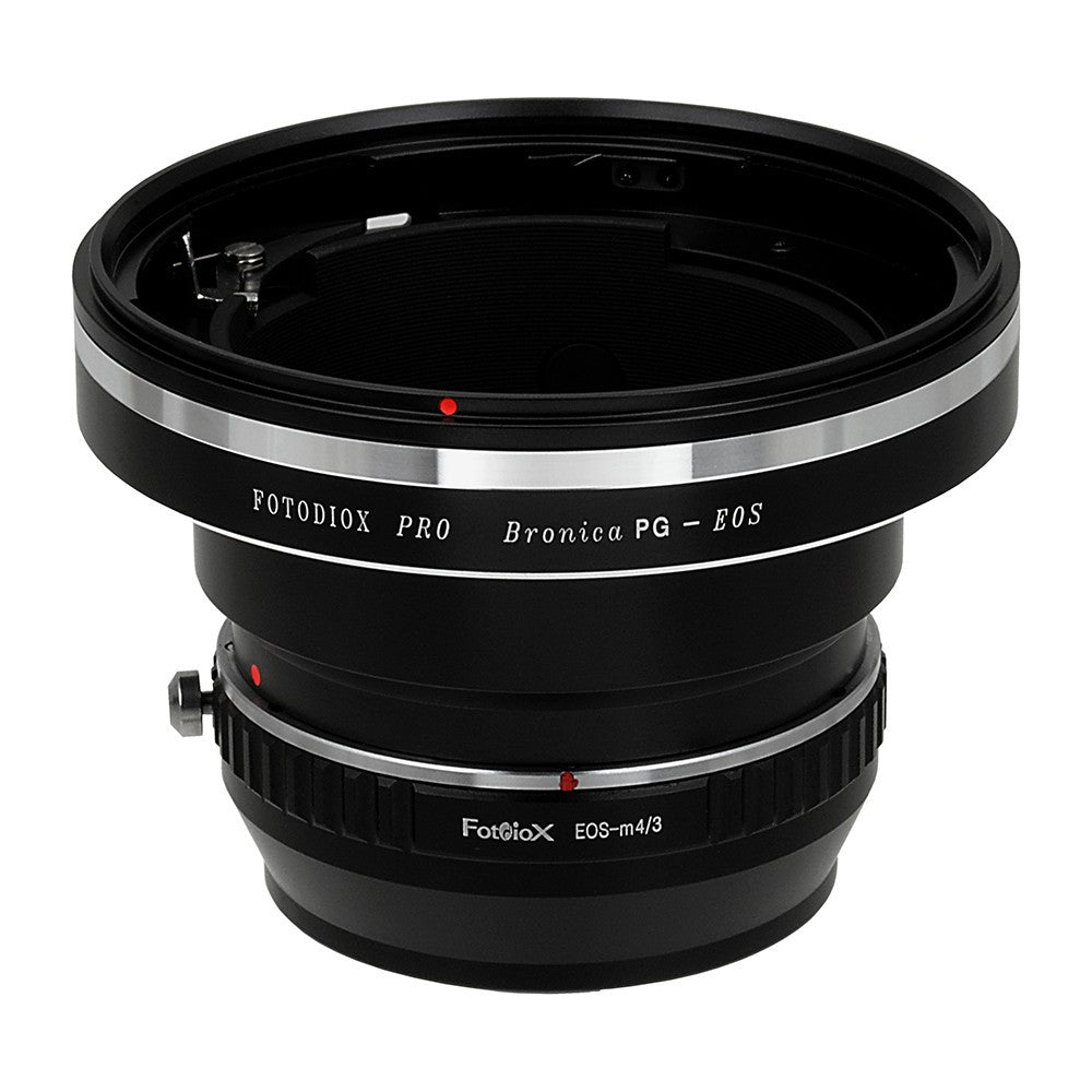 Bronica GS-1 (PG) SLR Lens to Micro Four Thirds (MFT, M4/3) Mount Mirrorless Camera Body Adapter