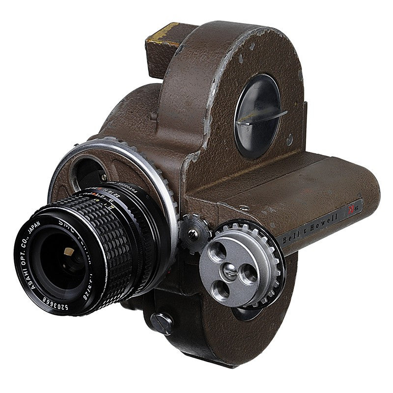 Fotodiox Pro Lens Adapter - Compatible with Pentax K Mount (PK) SLR Lenses to C-Mount (1" Screw Mount) Cine & CCTV Cameras