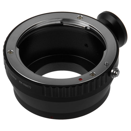 Fotodiox Lens Adapter - Compatible with Pentax K Mount (PK) SLR Lenses to Nikon 1-Series Mirrorless Cameras