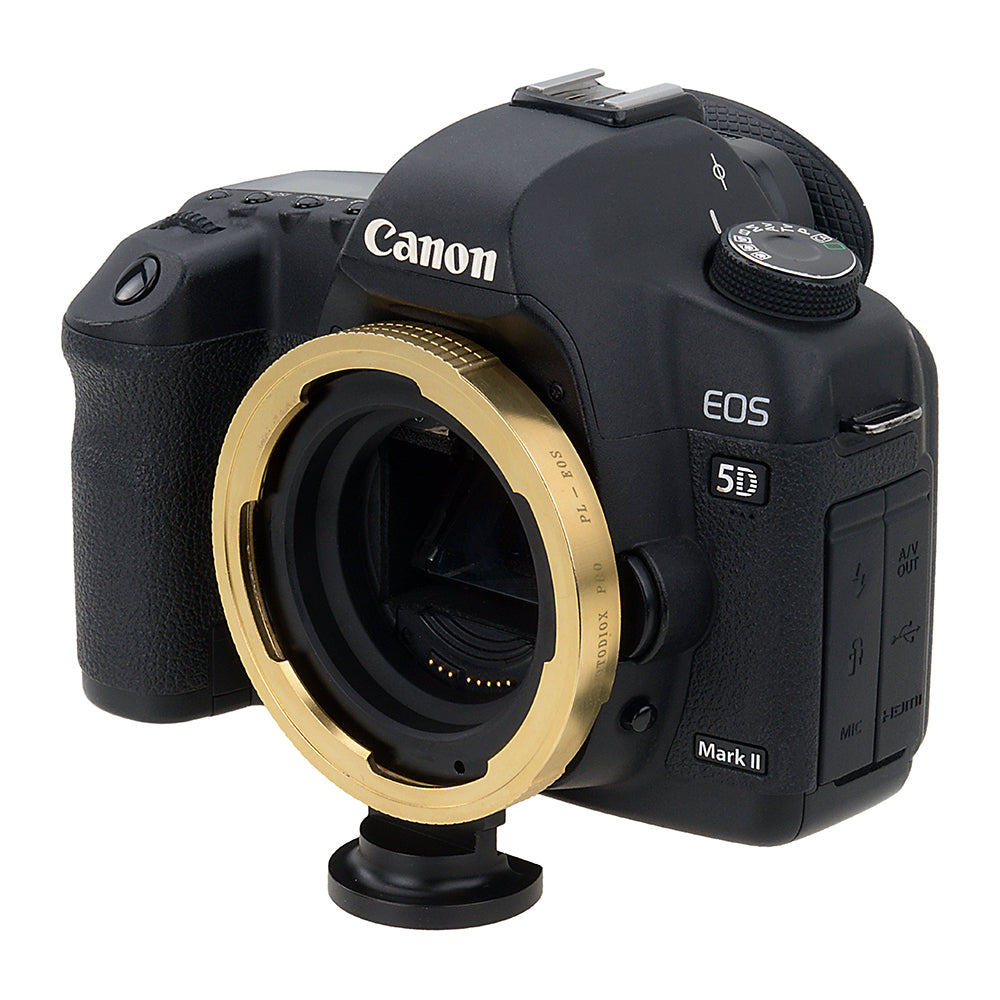 Fotodiox Pro Lens Mount Adapter Compatible with Arri PL (Positive Lock) Mount Lens to Canon EOS (EF, EF-S) Mount SLR Camera Body - with Generation v10 Focus Confirmation Chip
