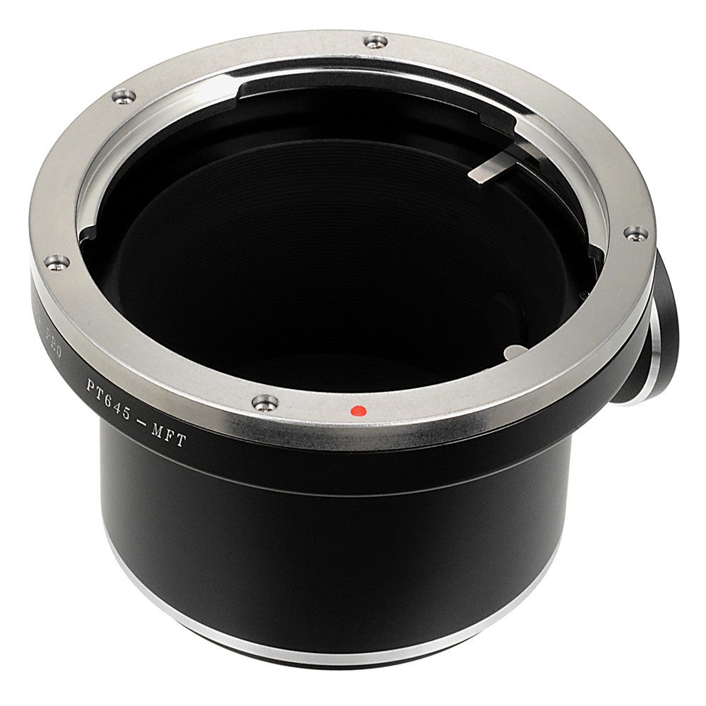 Fotodiox Pro Lens Mount Adapter - Pentax 645 (P645) Mount Lenses to Micro Four Thirds (MFT, M4/3) Mount Mirrorless Camera Body