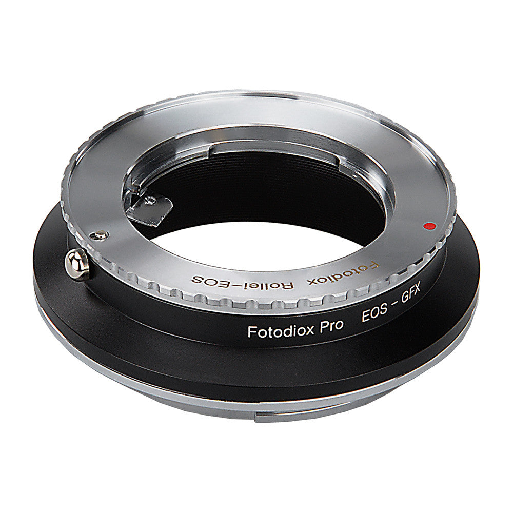 Fotodiox Pro Lens Mount Double Adapter, Rollei 35 (SL35) SLR and Canon EOS (EF / EF-S) D/SLR Lenses to Fujifilm G-Mount GFX Mirrorless Digital Camera Systems (such as GFX 50S and more)
