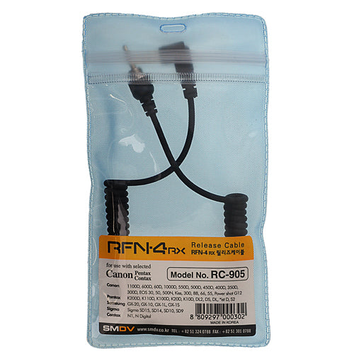 Replacement cable for the SMDV RFN-4 Wired & Wireless Shutter Release system