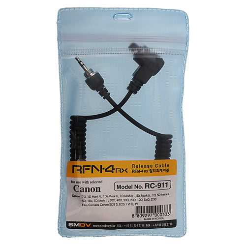Replacement cable for the SMDV RFN-4 Wired & Wireless Shutter Release system