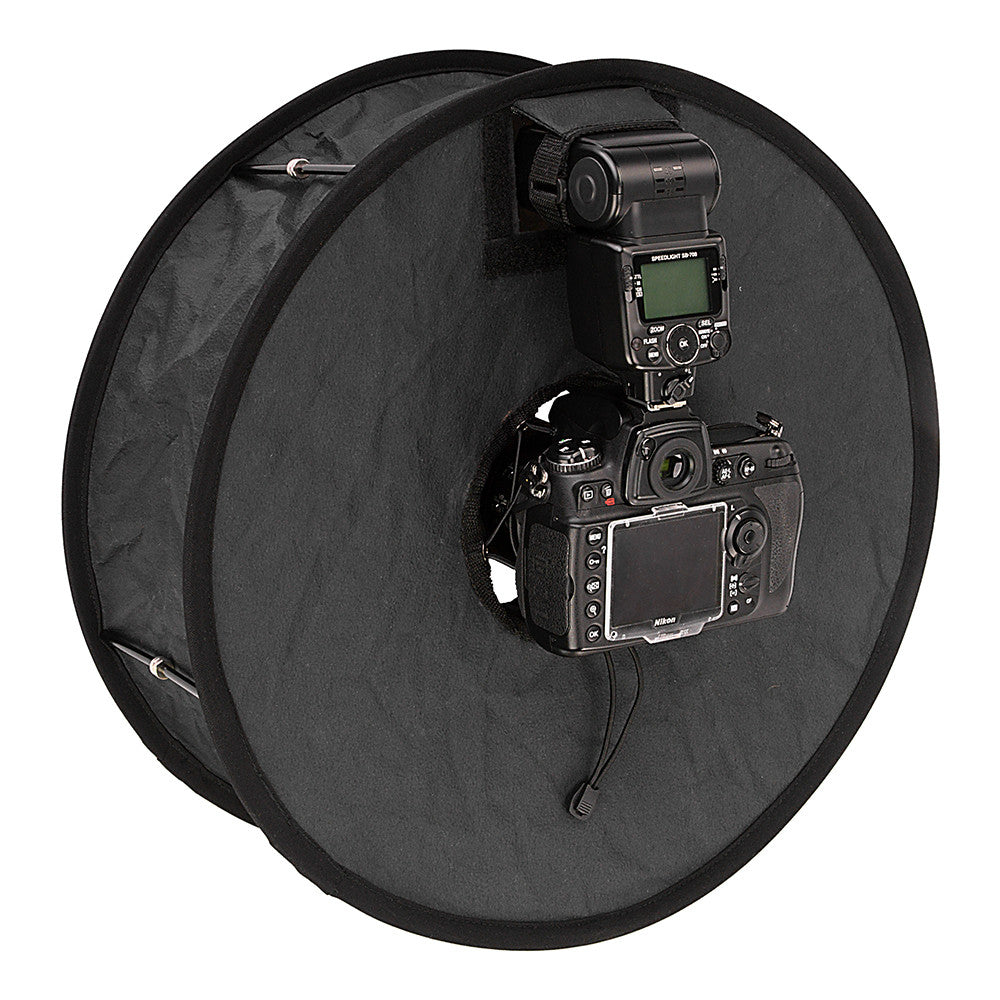 Ringbox Flash Softbox from Fotodiox - Quick Collapsing 45cm Round Flash Diffusion Softbox