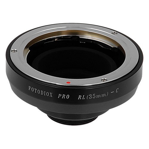 Fotodiox Pro Lens Adapter - Compatible with Rollei 35 (SL35) SLR Lenses to  C-Mount (1 Screw Mount) Cine & CCTV Cameras