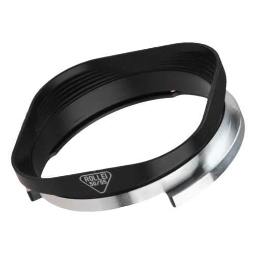 Fotodiox Pro Lens Hood for Rollei TLR Camera with Bay IV (B4) Take Lens - Matte Finish, fits Twin Lens Rollei (TLR) Bay IV Mount, f/4 Schneider Kreuznach Super-Angulon 50mm f4 HFT lens size IV Rolleiflex Lens