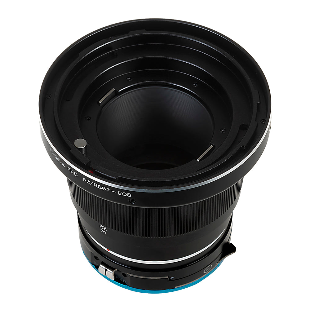 Fotodiox Pro Lens Mount Double Adapter, Mamiya RB67/RZ67 Mount and Canon EOS (EF / EF-S) D/SLR Lenses  to Fujifilm Fuji X-Series Mirrorless Camera Body