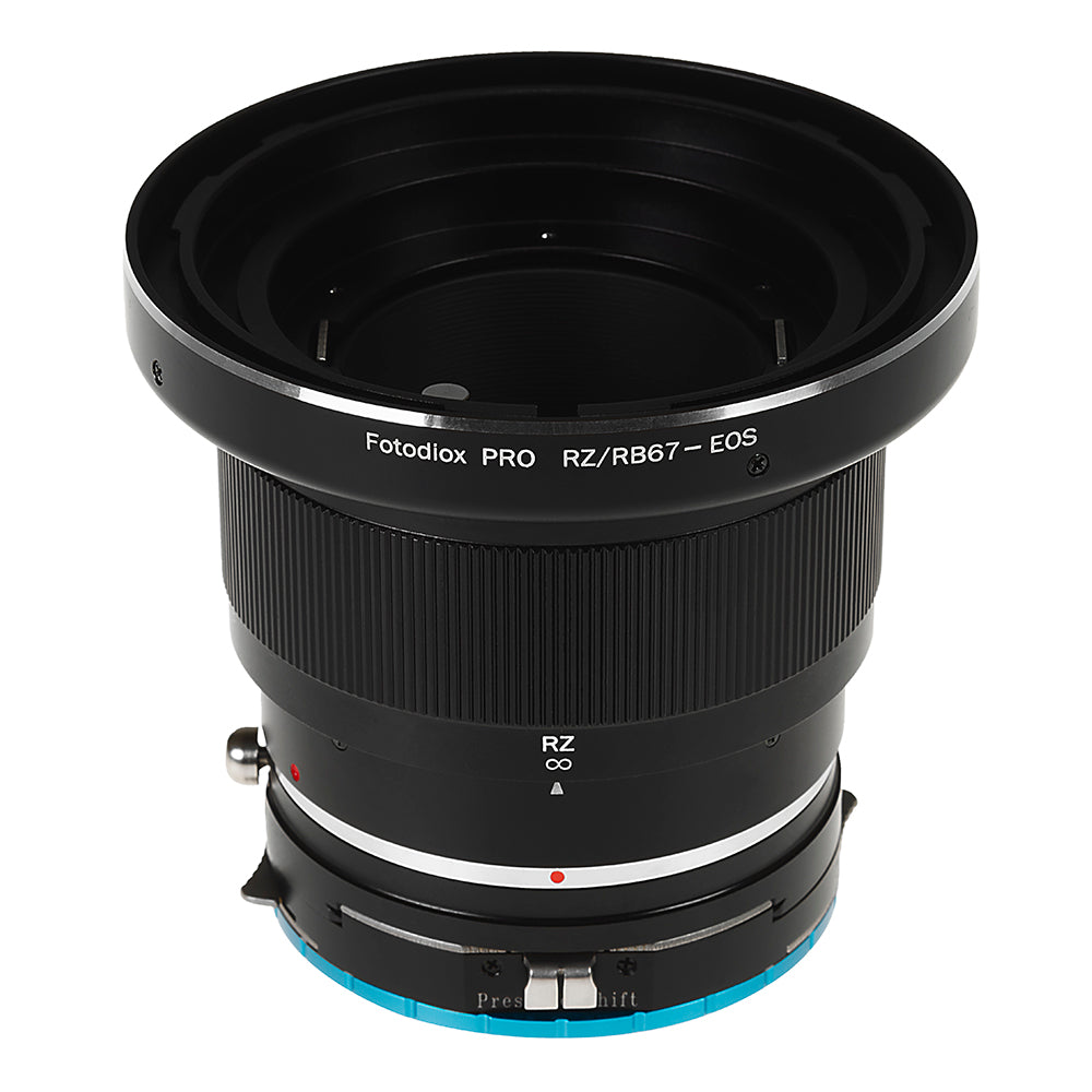 Fotodiox Pro Lens Mount Double Adapter, Mamiya RB67/RZ67 Mount and Canon EOS (EF / EF-S) D/SLR Lenses  to Fujifilm Fuji X-Series Mirrorless Camera Body