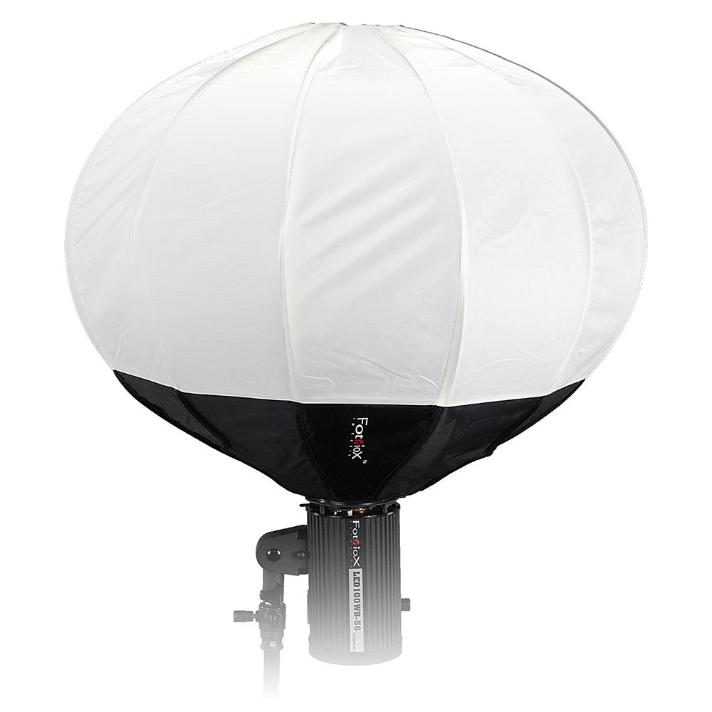 Fotodiox Lantern Softbox with Flash Speedring for Nikon, Canon, Yongnuo Speedlites and More - Collapsible Globe Softbox with Partial Silver Reflective Interior and Soft Diffusion Panels