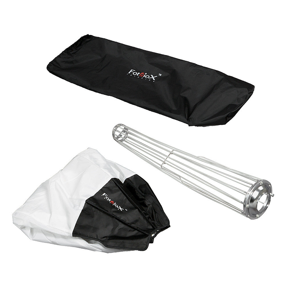 Fotodiox Lantern Softbox with Profoto Speedring for Profoto and Compatible - Collapsible Globe Softbox with Partial Silver Reflective Interior and Soft Diffusion Panels