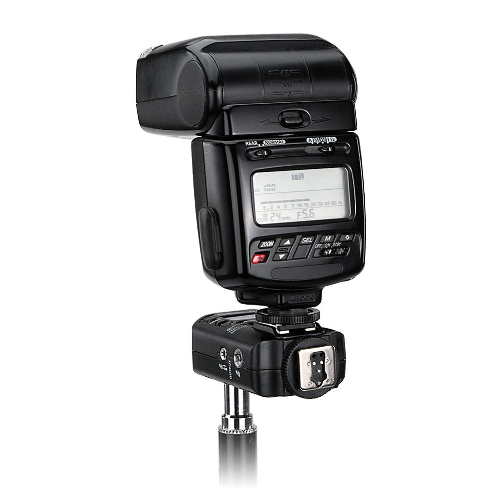 SMDV Flash Wave-4 Professional Flash Trigger & Release - 2.4GHz 80-Channel Digital Dual Radio Transceiver for Studio Strobe, Flash and Camera