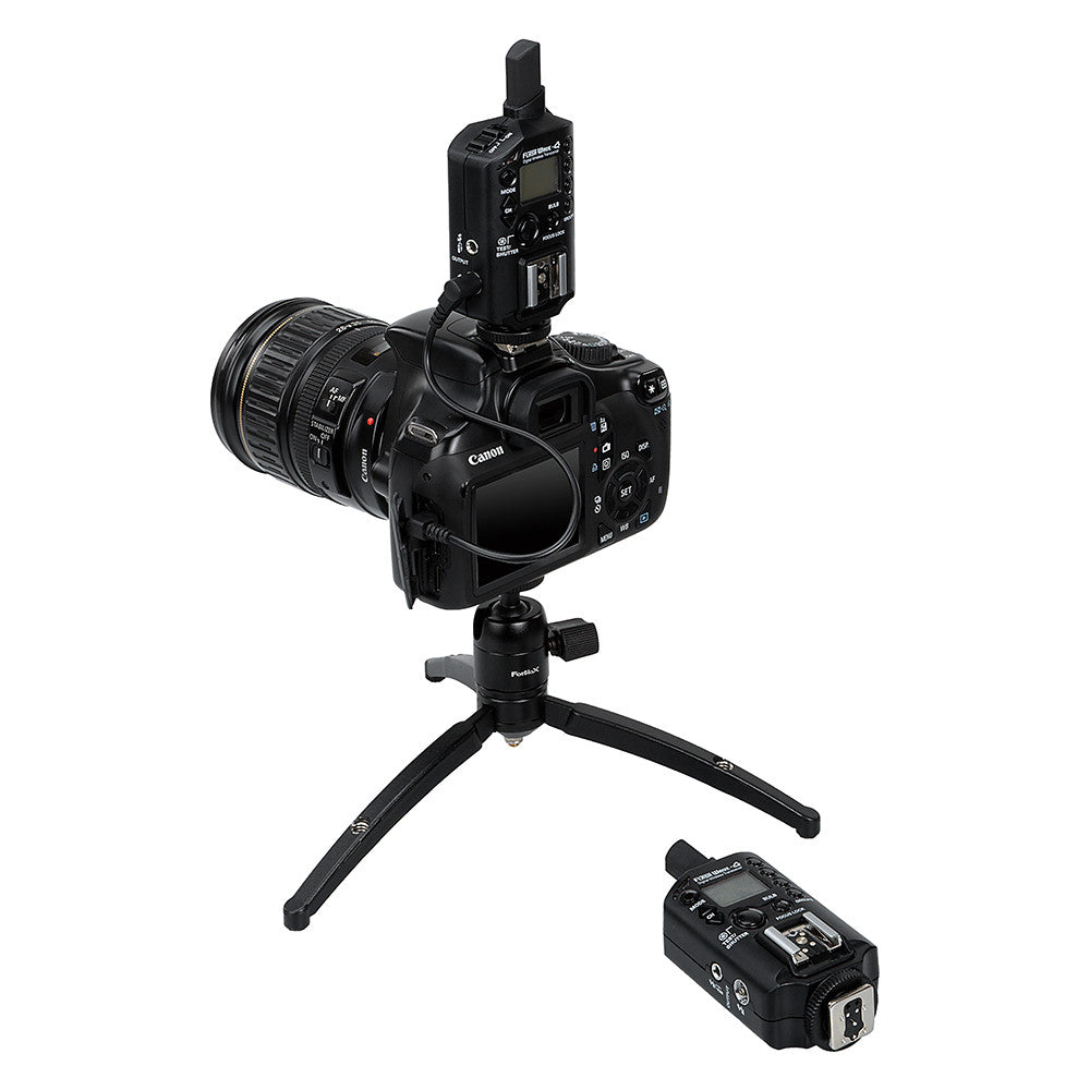 SMDV Flash Wave-4 Professional Flash Trigger & Release - 2.4GHz 80-Channel Digital Dual Radio Transceiver for Studio Strobe, Flash and Camera