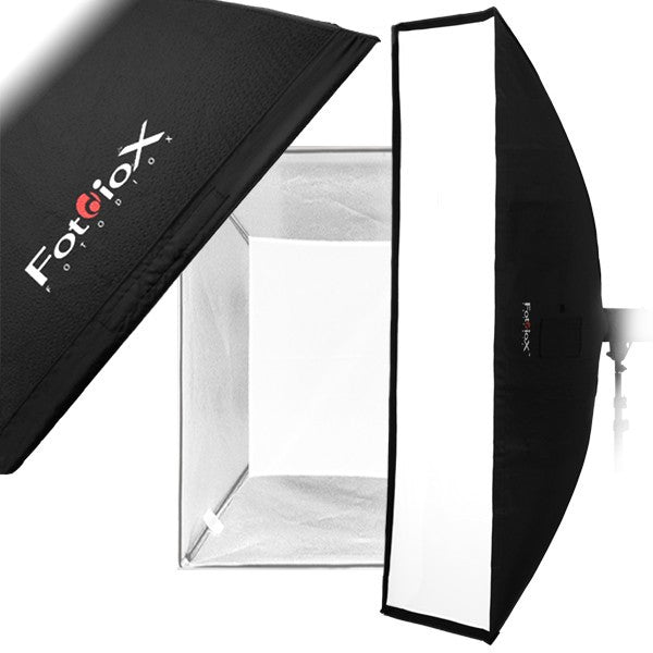Fotodiox Pro 24x80" Softbox with Balcar Speedring for Balcar, Alien Bees, Einstein, White Lightning and Flashpoint I Stobes