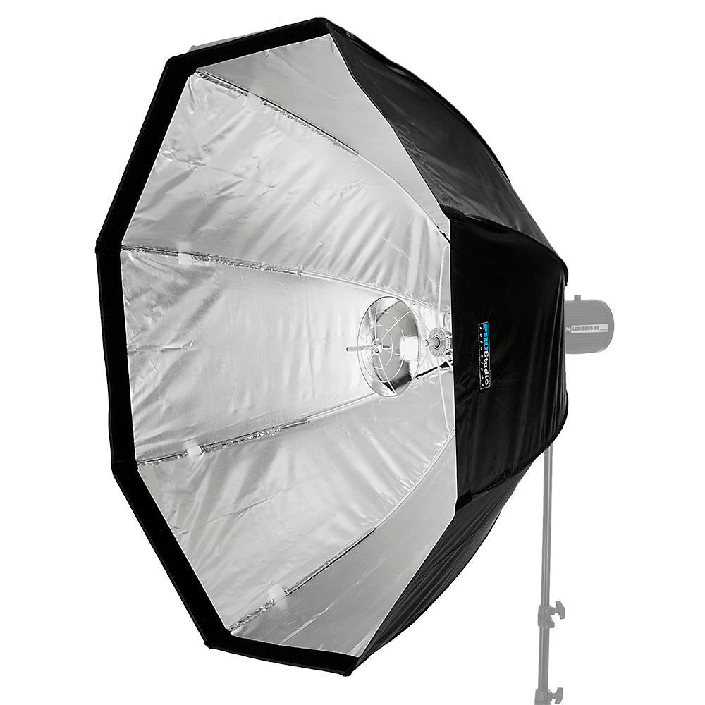 Pro Studio Solutions EZ-Pro Softbox with Speedotron Speedring for Speedotron Black and Brown Line - Quick Collapsible Softbox with Silver Reflective Interior with Double Diffusion Panels