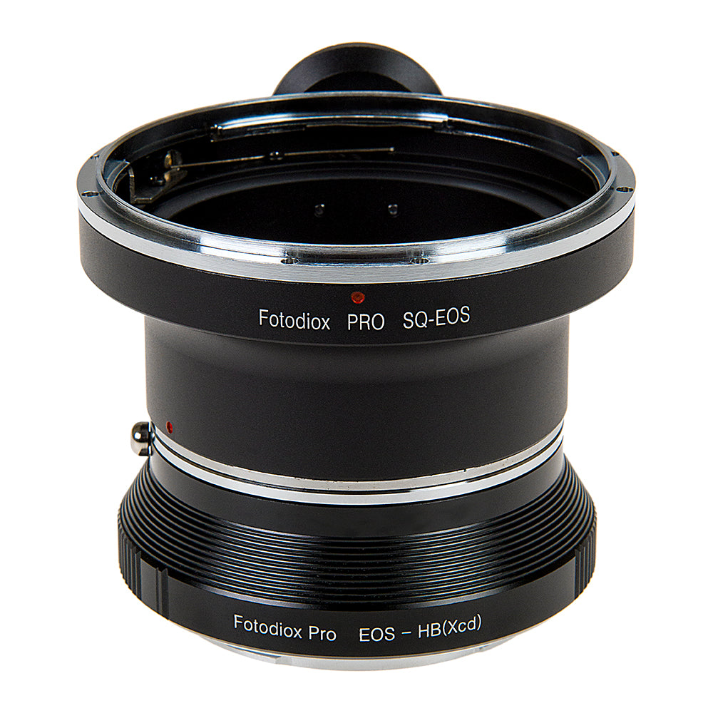 Fotodiox Pro Lens Mount Double Adapter, Bronica SQ Mount and Canon EOS (EF / EF-S) D/SLR Lenses to Hasselblad XCD Mount Mirrorless Digital Camera Systems (such as X1D-50c and more)
