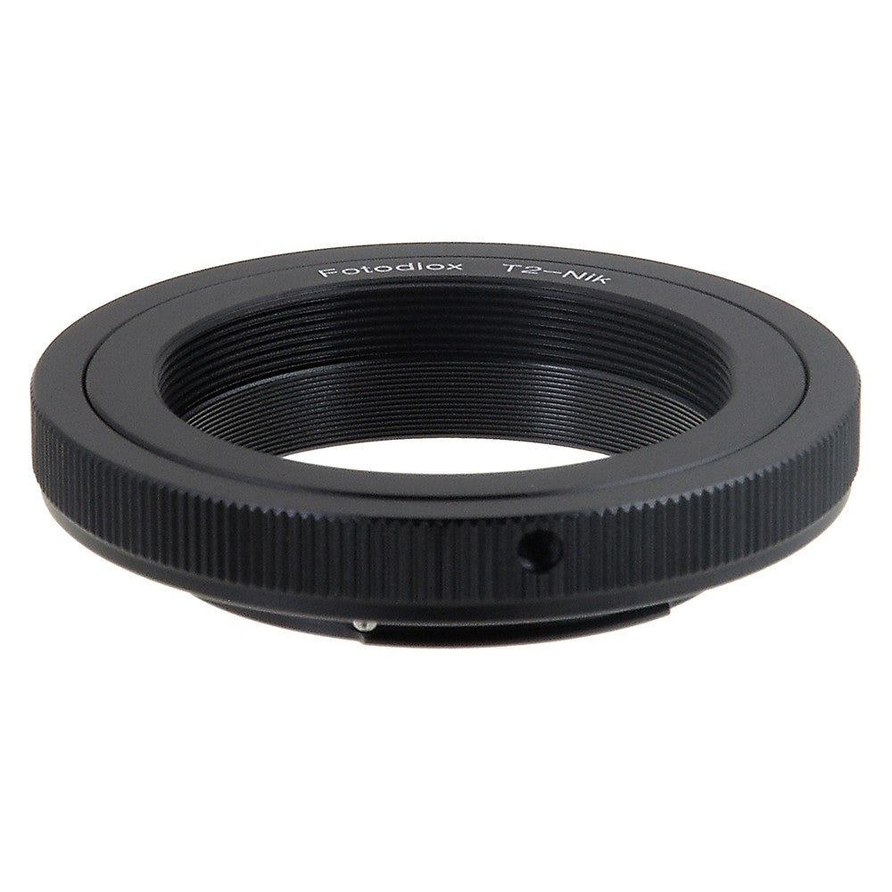 T-Mount (T / T-2) Screw Mount SLR Lens to Nikon F Mount SLR Camera Body Adapter