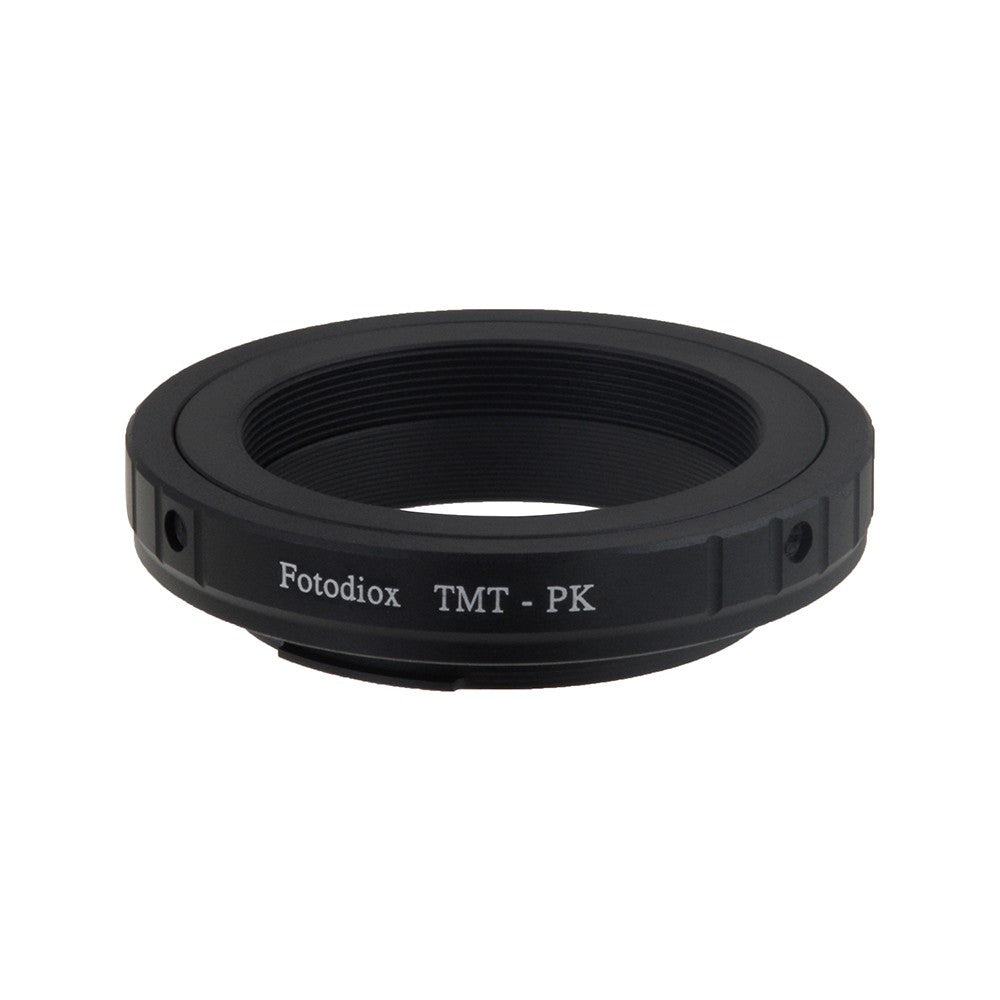 T-Mount (T / T-2) Screw Mount SLR Lens to Pentax K (PK) Mount SLR Camera Body Adapter