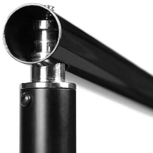 Fotodiox Triple Background Support Kit with 3x Crossbars, 2x Lightstands & Triple Bar Holder Brackets for Studio Backdrop Systems