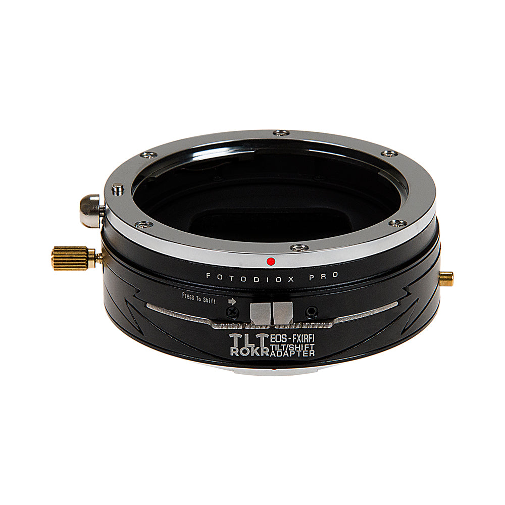 Fotodiox Pro TLT ROKR - Tilt / Shift Lens Mount Adapter for Canon EOS (EF) D/SLR Lenses to Fujifilm Fuji X-Series Mirrorless Camera Body