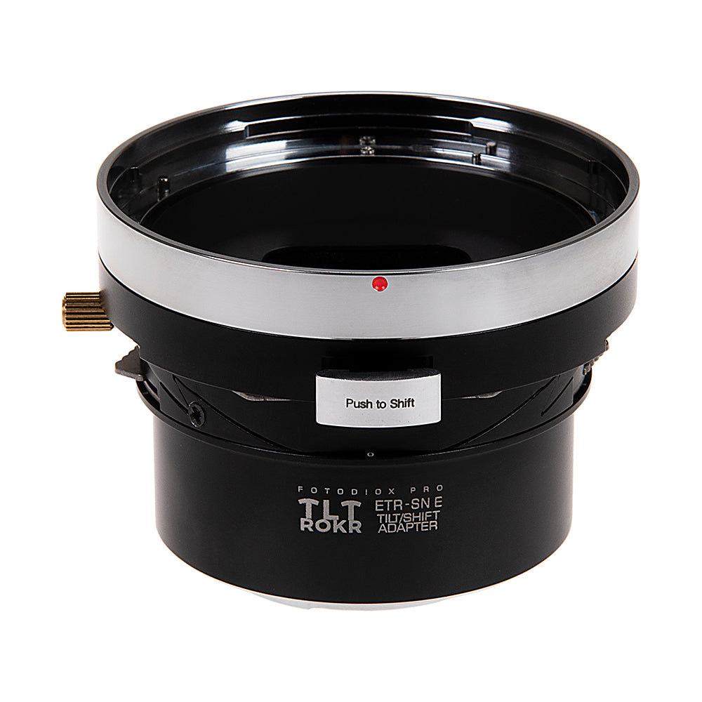 Fotodiox Pro TLT ROKR - Tilt / Shift Lens Mount Adapter for Bronica ETR Mount SLR Lenses to Sony Alpha E-Mount Mirrorless Camera Body