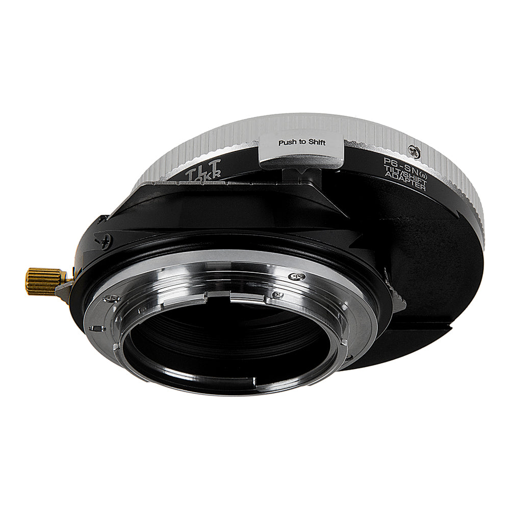 Fotodiox Pro TLT ROKR - Tilt / Shift Lens Mount Adapter for Pentacon 6 (Kiev 66) SLR Lenses to Sony Alpha A-Mount (and Minolta AF) SLR Camera Body