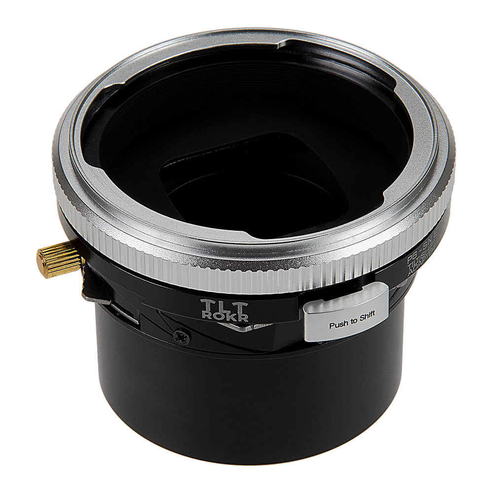 Fotodiox Pro TLT ROKR - Tilt / Shift Lens Mount Adapter for Pentacon 6 (Kiev 66) SLR Lenses to Sony Alpha E-Mount Mirrorless Camera Body