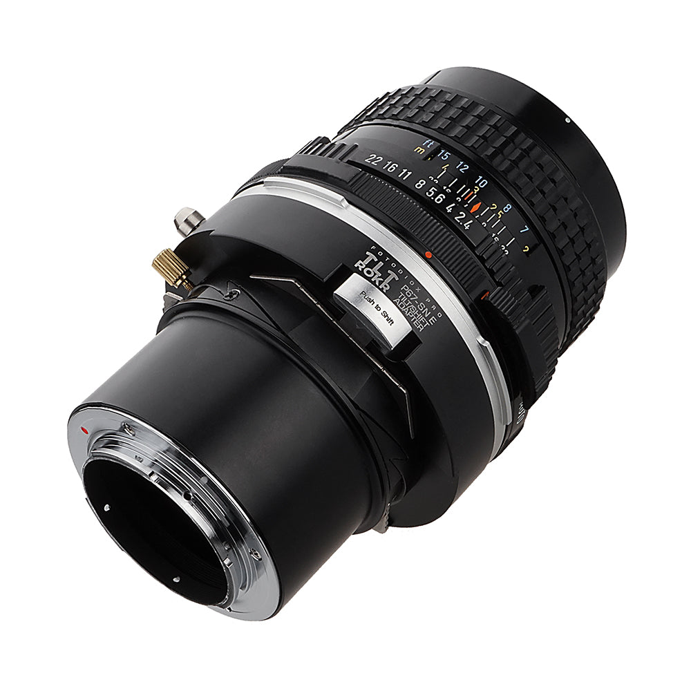 Fotodiox Pro TLT ROKR - Tilt / Shift Lens Mount Adapter for Pentax 6x7 (P67, PK67) Mount SLR Lenses to Sony Alpha E-Mount Mirrorless Camera Body