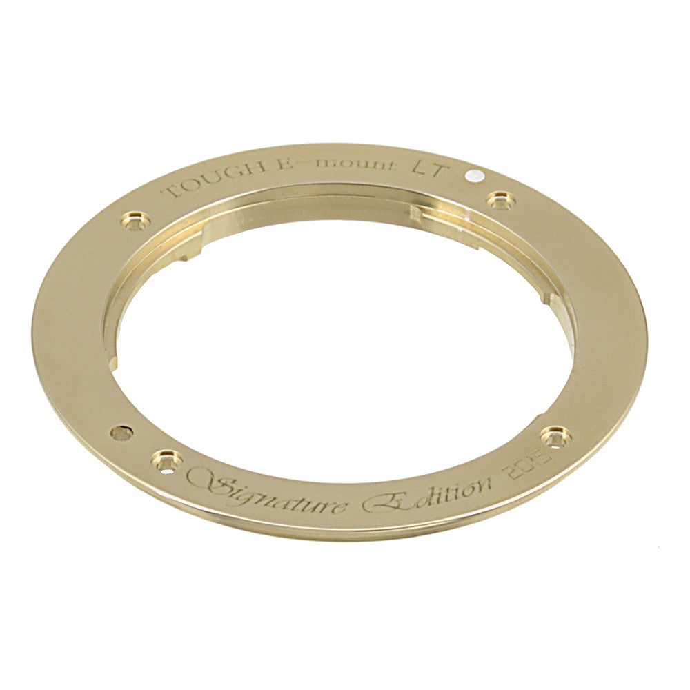 Fotodiox Pro TOUGH E-Mount - Signature Gold Edition - Light Tight Replacement Lens Mount for Sony E-mount Cameras