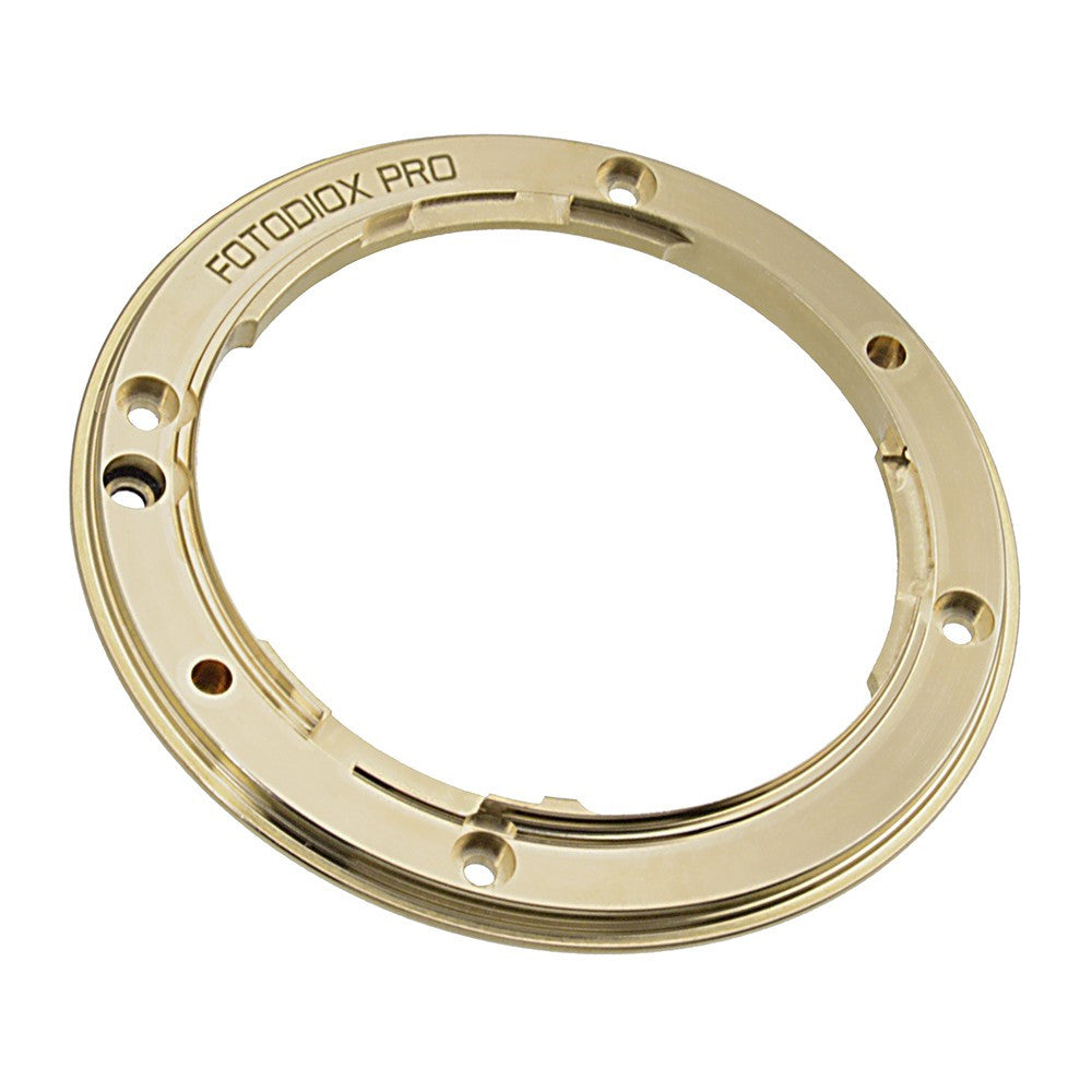 The Tough E-Mount Signature Edition LT from Fotodiox Pro - A Distinctive Brass, Light Tight Replacement Lens Mount for Compatible Sony NEX & E-Mount Camera Bodies