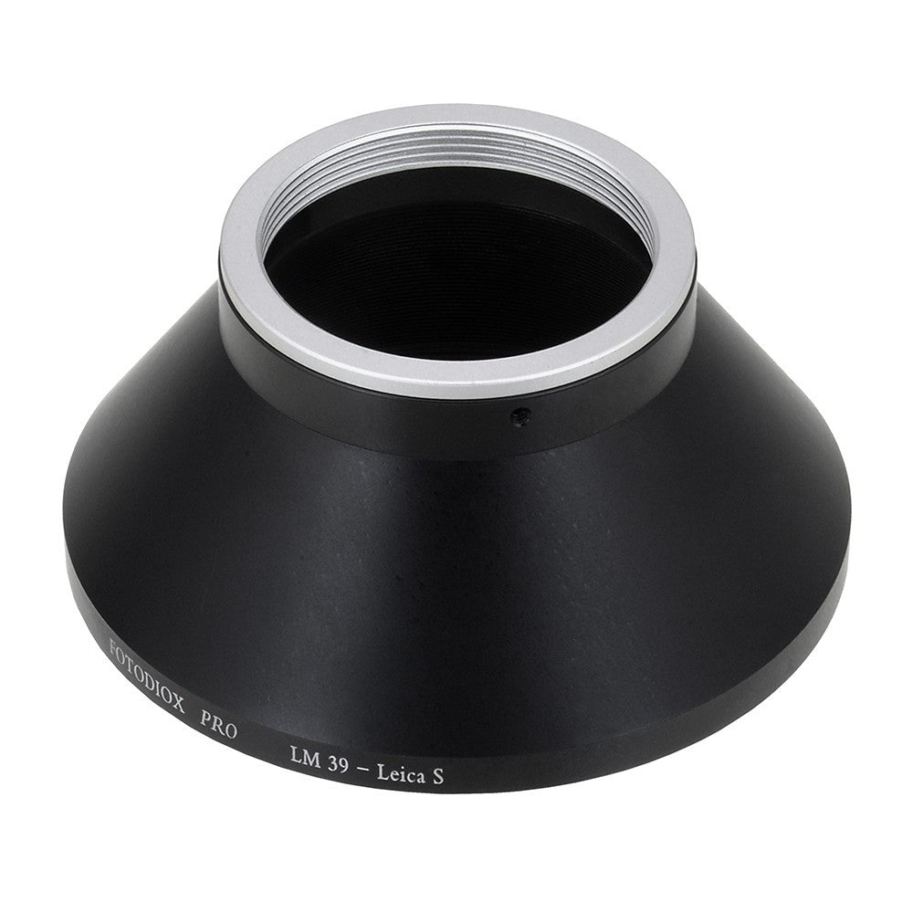 Fotodiox Pro Lens Adapter - Compatible with L39 Leica Visoflex Screw Mount Lenses to Leica S (LS) Mount DSLR Cameras