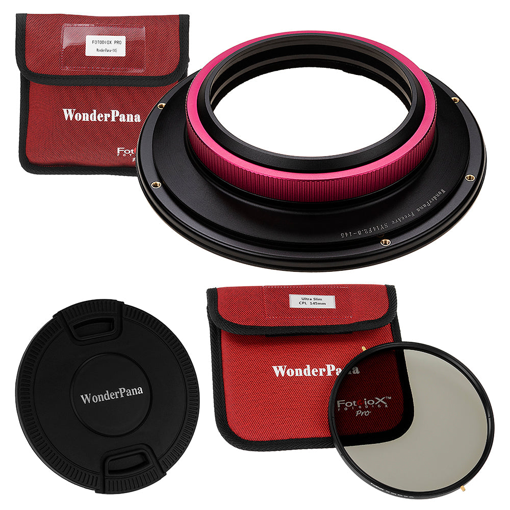 WonderPana Filter Holder Compatible with Rokinon / Samyang AF 14mm f/2.8 RF & FE Lenses - Ultra Wide Angle Lens Filter Adapter
