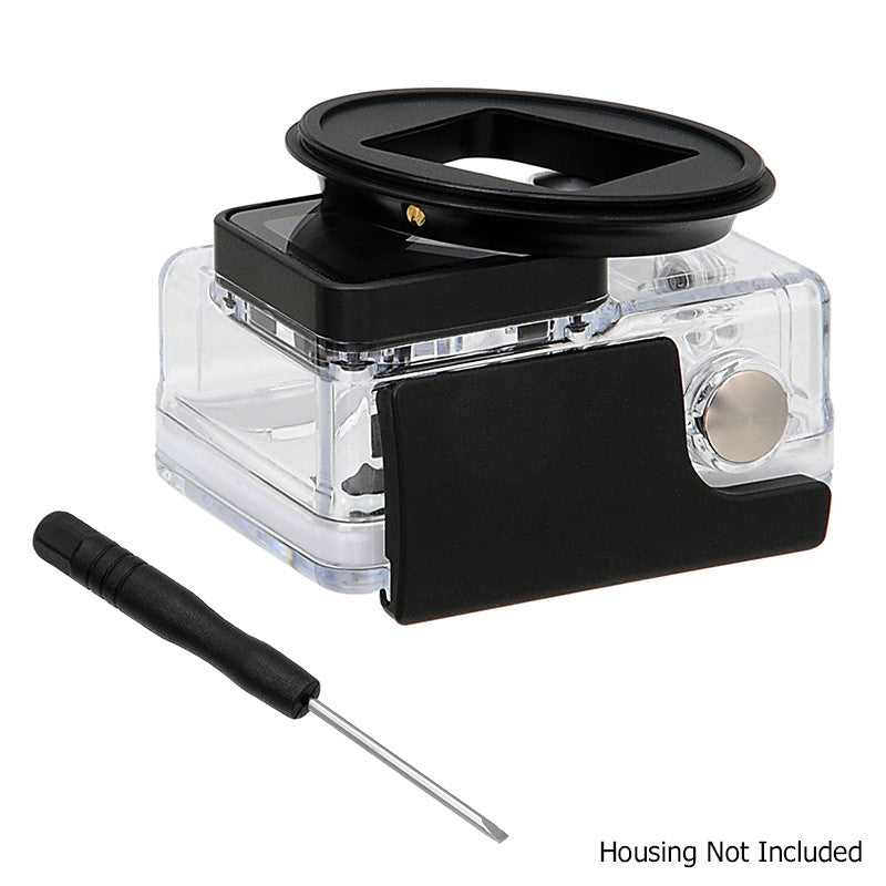 Fotodiox Pro WonderPana Go H3+ Neutral Density Kit - GoTough Filter Adapter System f/ GoPro HERO3+/4 Slimline Skeleton or Underwater Housing with Three Neutral Density Filters (ND2, ND4, ND8)