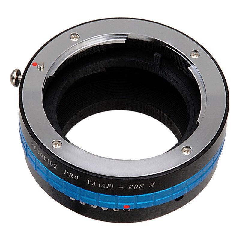 Fotodiox Pro Lens Mount Adapter - Yashica 230 AF SLR Lens to Canon EOS M (EF-M Mount) Mirrorless Camera Body with Built-In Aperture Control Dial