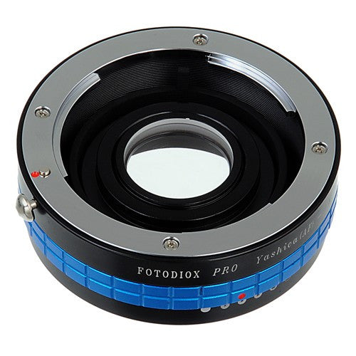 Fotodiox Pro Lens Mount Adapter - Yashica 230 AF SLR Lens to Pentax K (PK) Mount SLR Camera Body with Built-In Aperture Control Dial