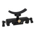 Fotodiox Pro Yoke Lens Support - Universal Telephoto, Long Lens Support Bracket for 15mm Rod System with Height Adjustable Trimmer Knob
