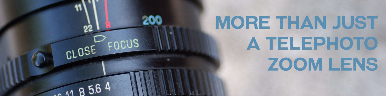More Than Just a Telephoto Zoom Lens
