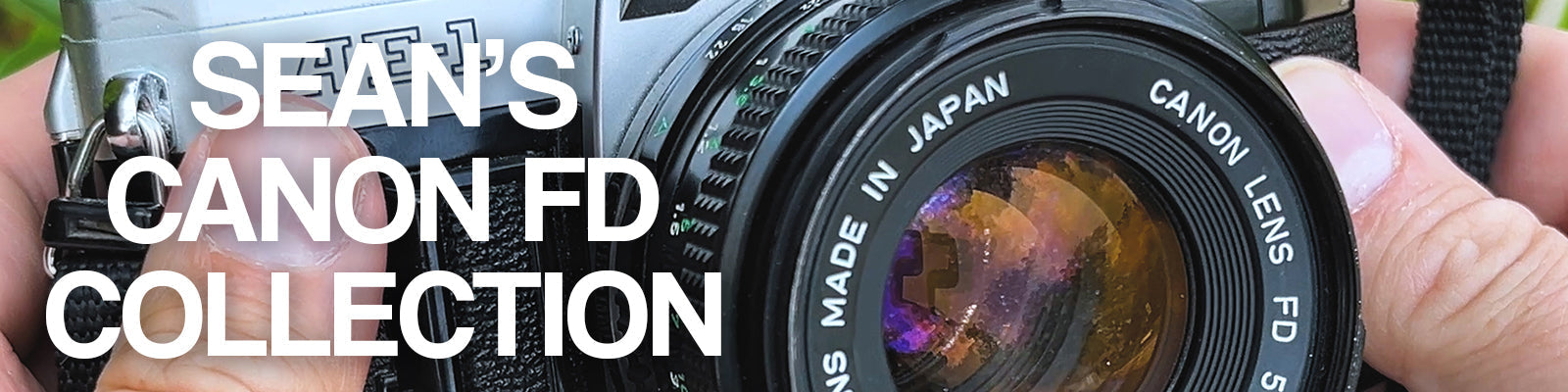 Sean's Canon FD Lens Collection